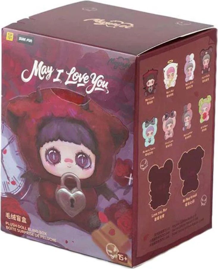 Пушистая фигурка-сюрприз на подвесе Pop Top Hi Toy серии MayMei Люблю тебя (HC031) фото 1