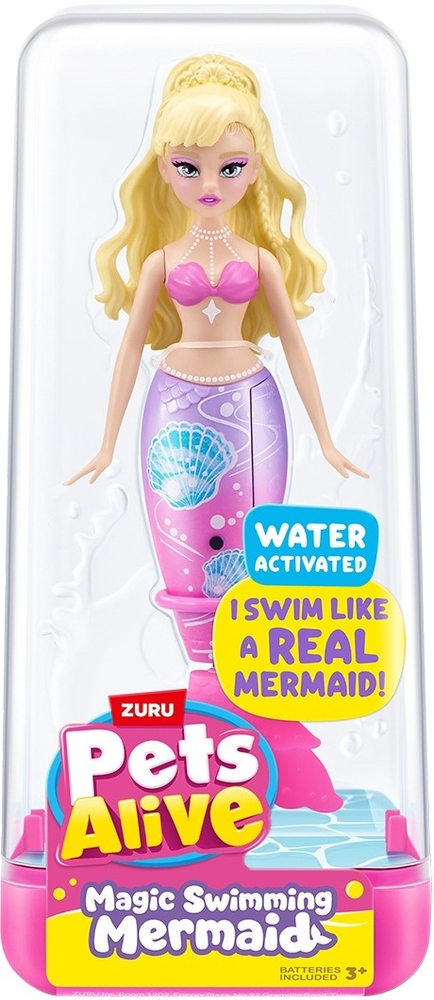 Игрушка интерактивная Pets Alive S1 Волшебная русалочка Жемчужная раковина (9567D) фото 1