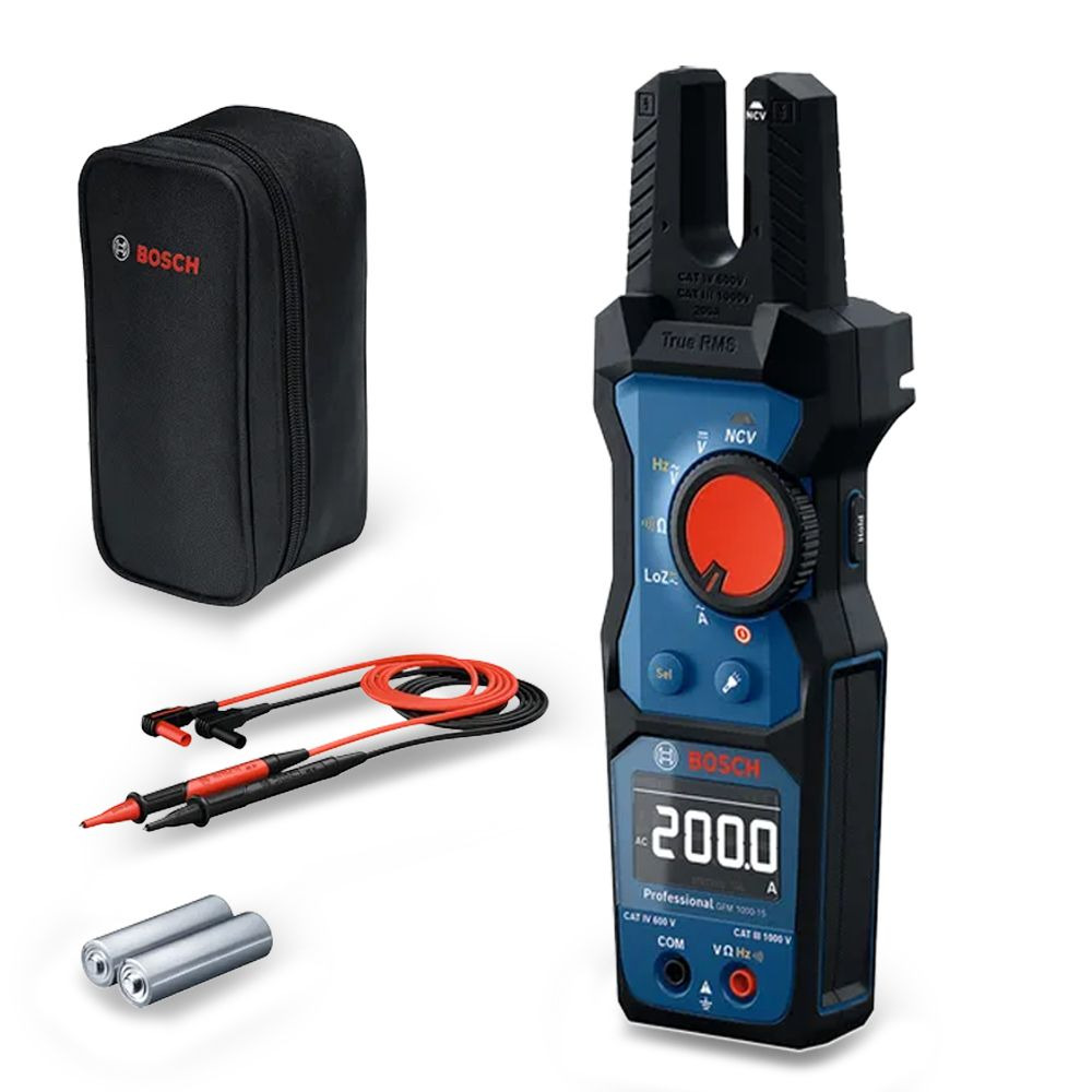 Вилочный измеритель Bosch Professional GFM 1000-15 0-1000В 2AAх1.5В (0.601.077.400) фото 1