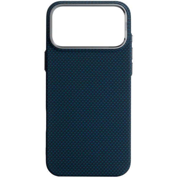 Чехол ArmorStandart LikeCarbon2 MagCase для Apple iPhone 17 Pro Max Kevlar Dark Blue (ARM88553)