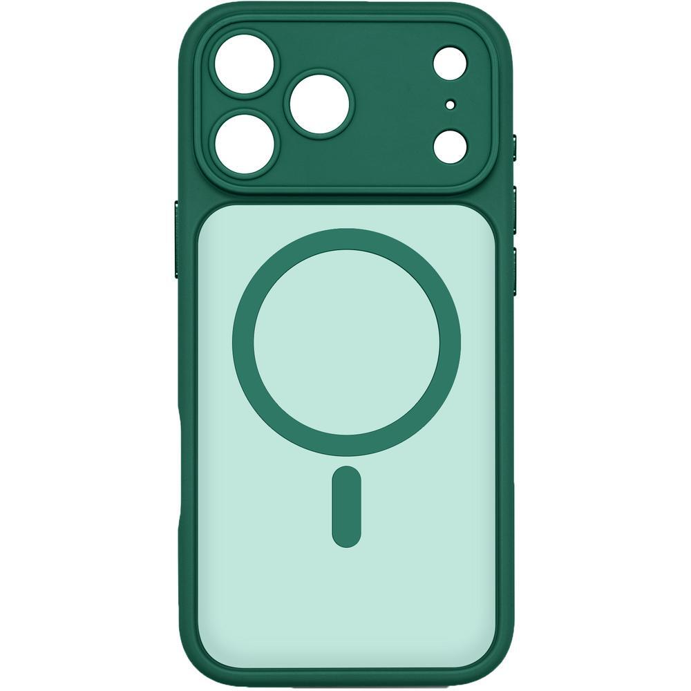 Чехол ArmorStandart Lush MagCase для Apple iPhone 17 Pro Max Dark Green (ARM87500)