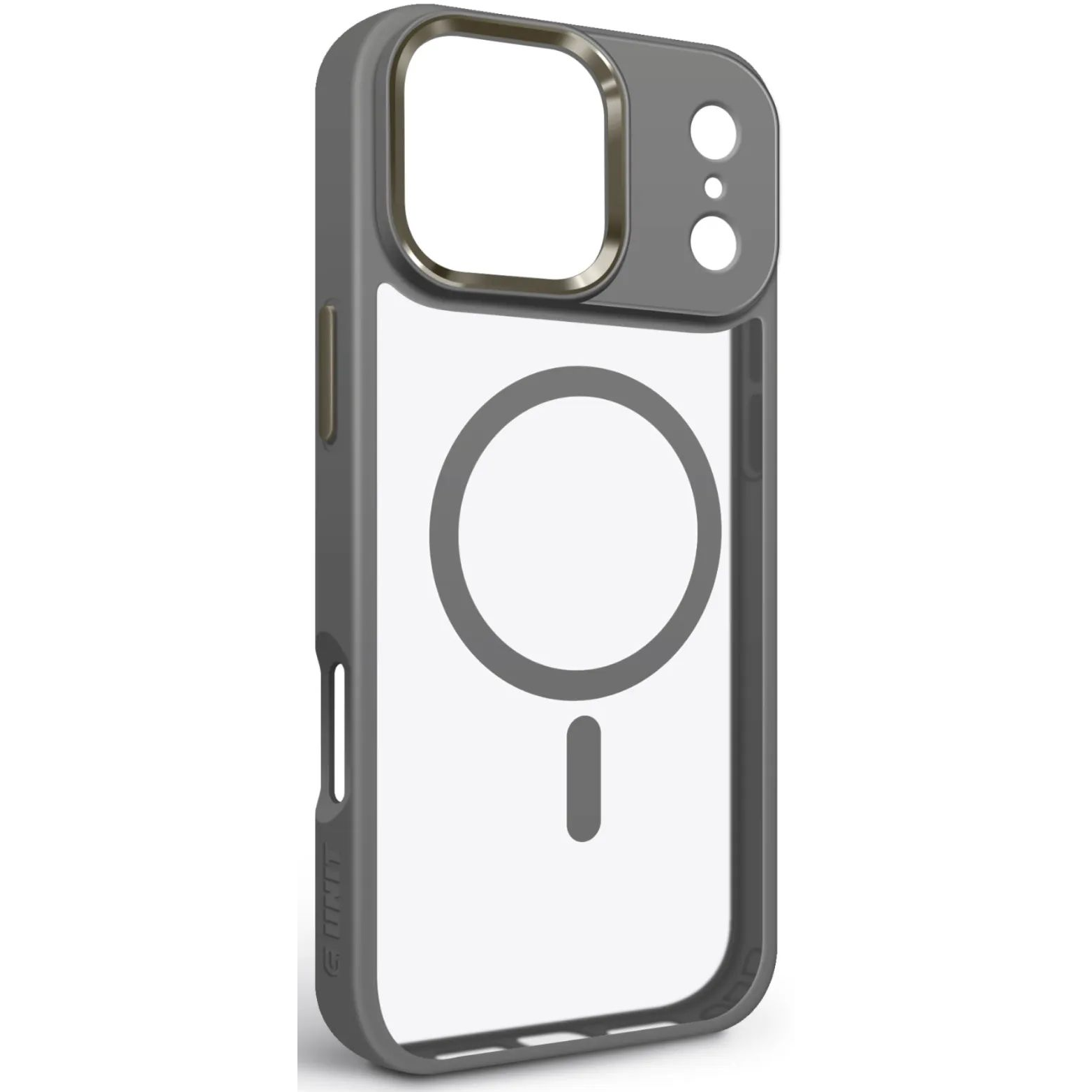 Чехол ArmorStandart Unit MagCase для Apple iPhone 17 Pro Titanium Grey (ARM86293) фото 1
