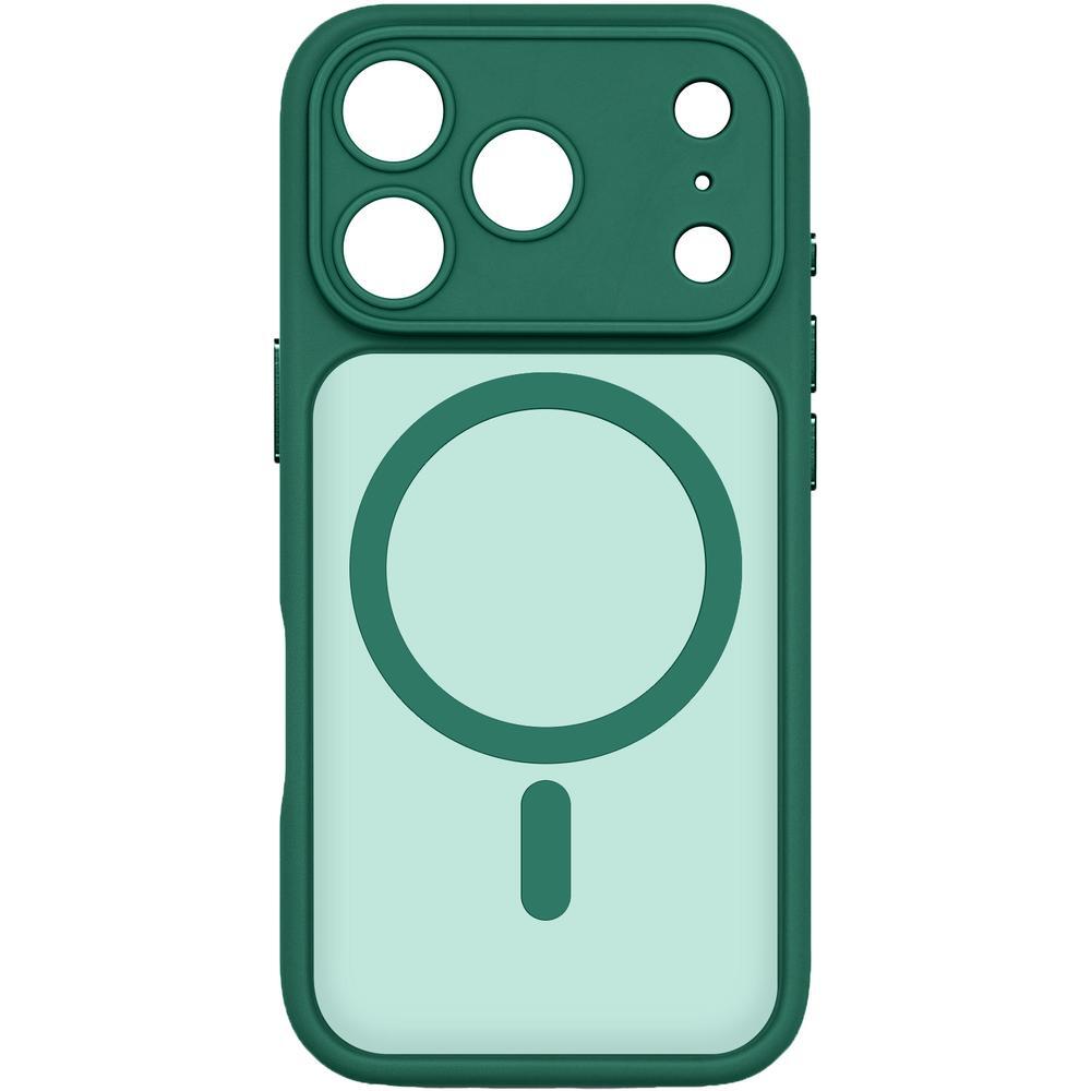 Чехол ArmorStandart Lush MagCase для Apple iPhone 17 Pro Dark Green (ARM87491) фото 1