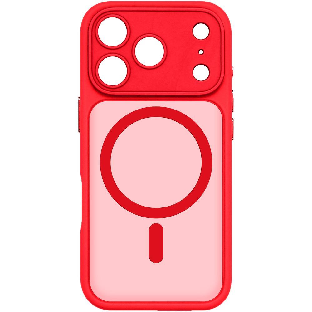 Чохол ArmorStandart Lush MagCase для Apple iPhone 17 Pro Red (ARM87495)фото1