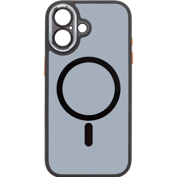 

Чехол ArmorStandart Unit MagCase SE для Apple iPhone 17 Black Orange (ARM86314)