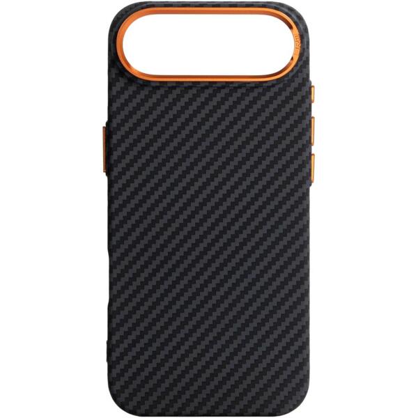 

Чехол ArmorStandart LikeCarbon2 SE MagCase для Apple iPhone Air Black Orange (ARM89155)