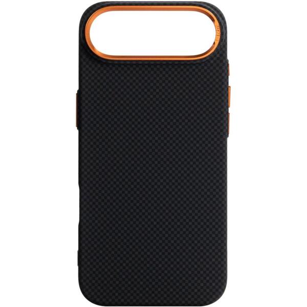 

Чехол ArmorStandart LikeCarbon2 SE MagCase для Apple iPhone Air Kevlar Black Orange (ARM89166)