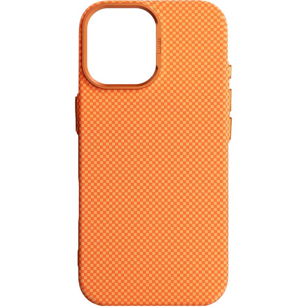 Чехол ArmorStandart LikeCarbon2 MagCase для Apple iPhone 17 Kevlar Orange (ARM88614)