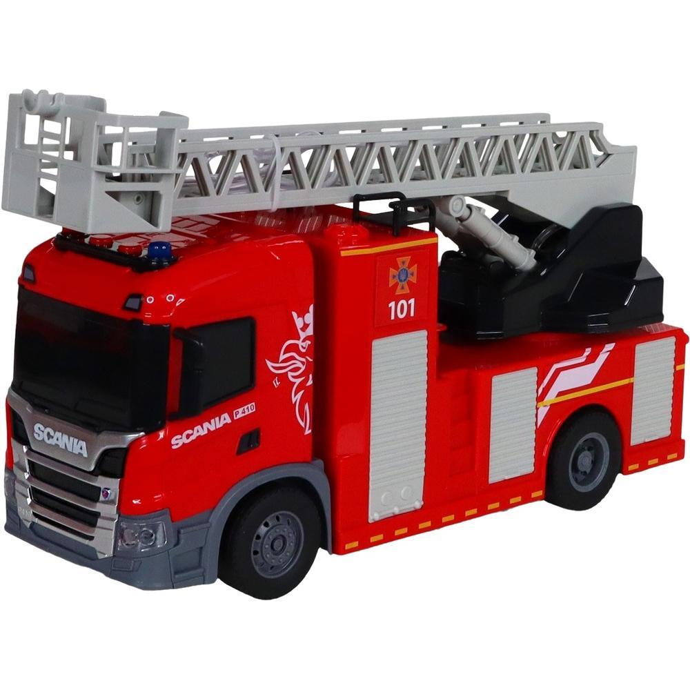 Автомодель серії Big Truck – Пожежна машин Scania (світло, звук, функ. води) (6407KS)фото1