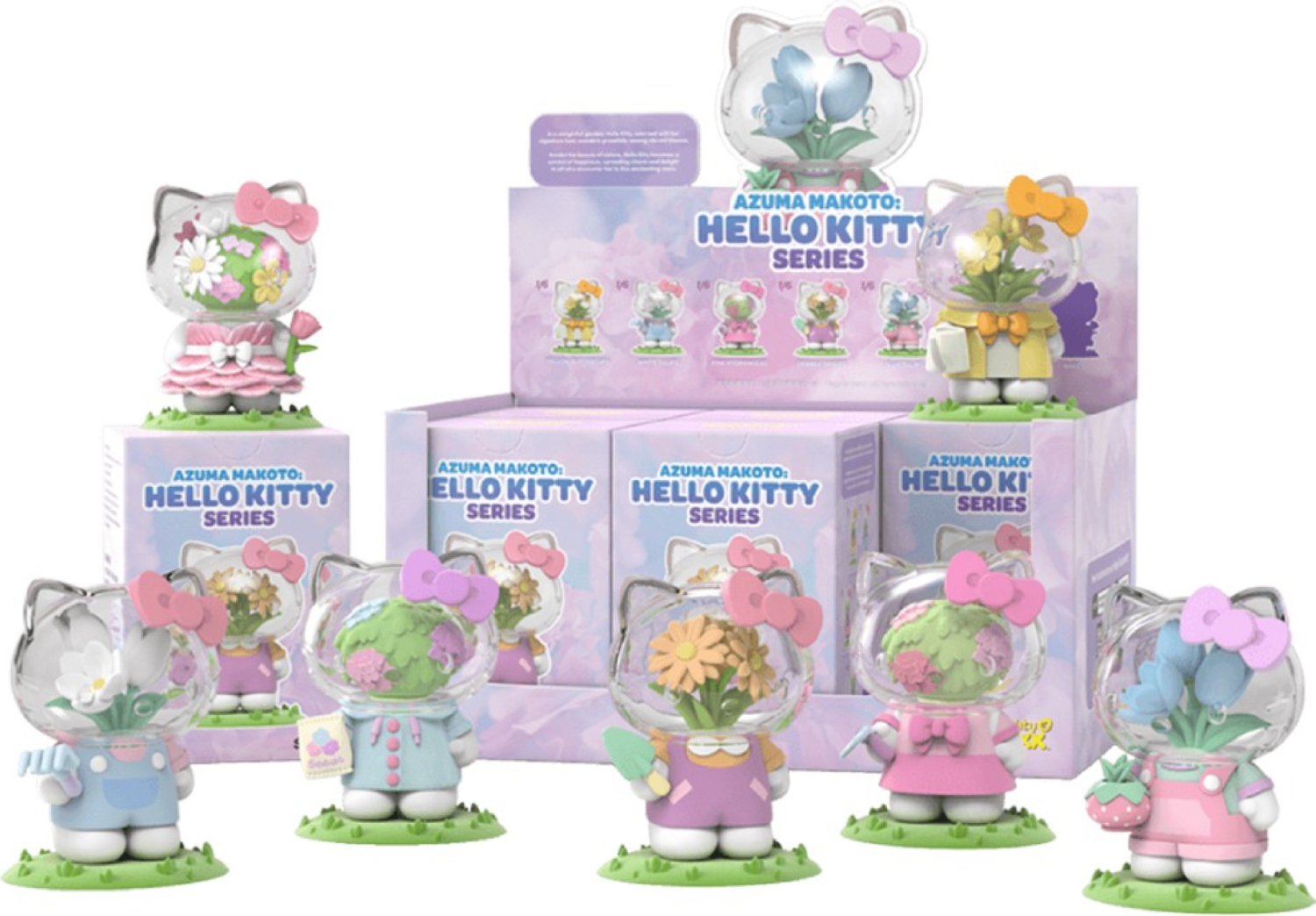 Фигурка-сюрприз коллекционная Mighty Jaxx серии Sanrio: Azuma Makoto – Хелоу Китти (BB23SRAM90201)