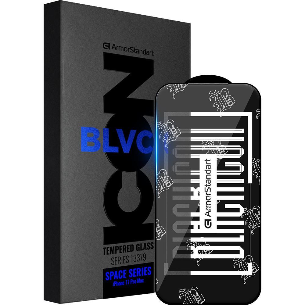 Защитное стекло ArmorStandart Space Black Icon для Apple iPhone 17 Pro Max (ARM86396) фото 1