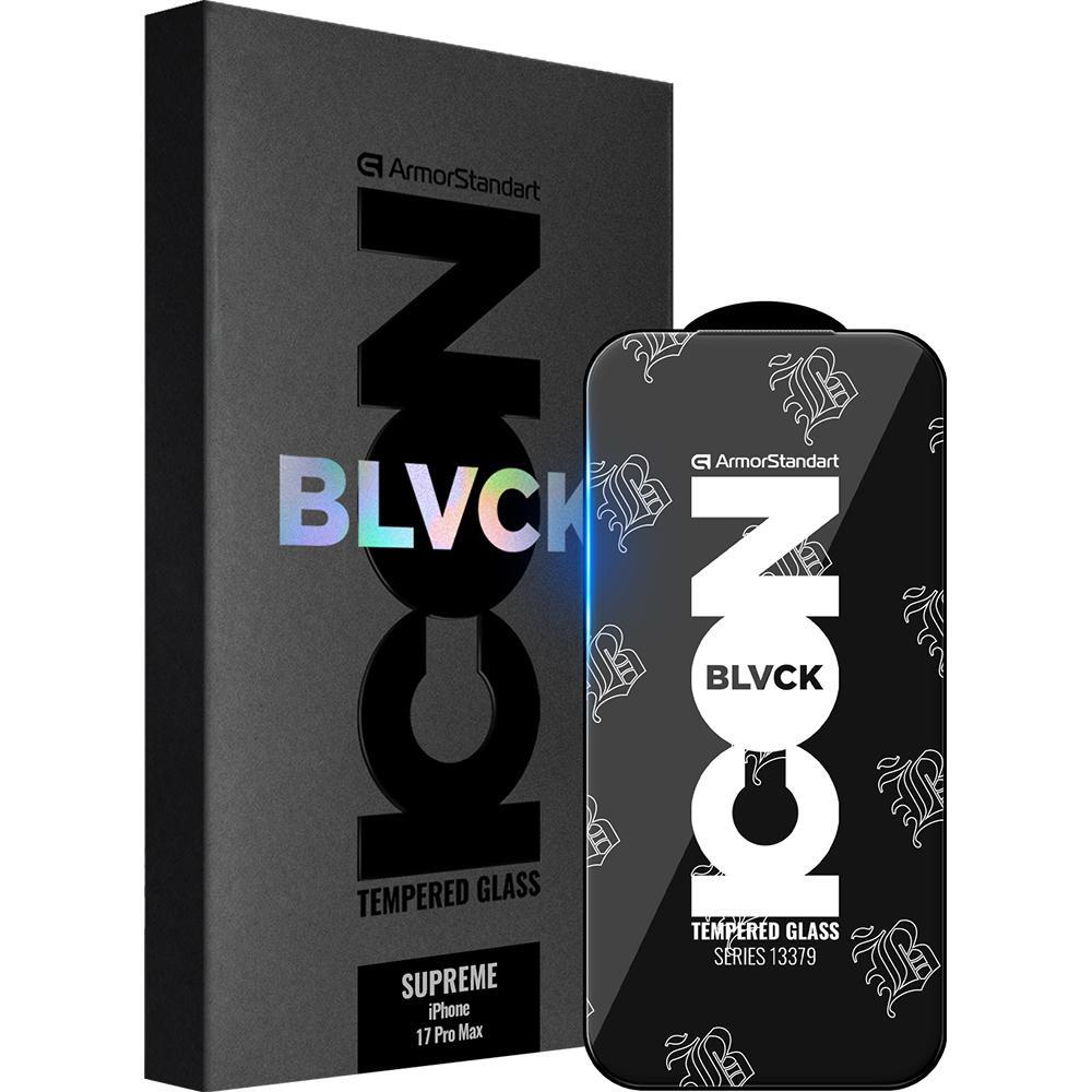 Защитное стекло ArmorStandart Supreme Black Icon для Apple iPhone 17 Pro Max (ARM86401) фото 1