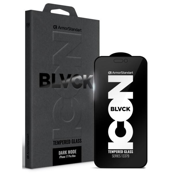 

Защитное стекло ArmorStandart Dark Mode BI для Apple iPhone 17 Pro Max (ARM86630)