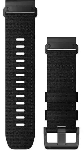 Ремешок Garmin Tactix Delta, 26mm QuickFit,Tactical Black Nylon Band (010-13010-00) фото1