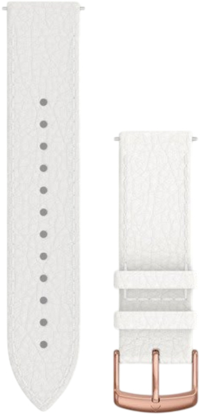 Ремешок Garmin Vivomove HR Band, Italian White Leather, one-size Leather Band (010-12691-0B)