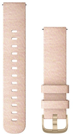 Ремешок Garmin Vivomove, Style, 20mm, Fabric, Light Gold, Blush Pink (010-12924-12) фото 1