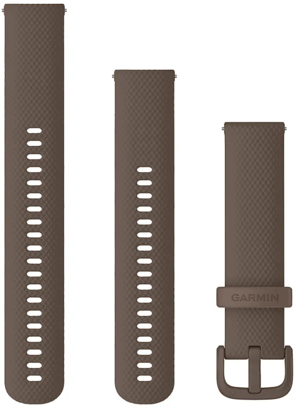 Ремешок Garmin Vivomove Sport, 20mm, Silicone, Cocoa Band (010-12924-81) фото 1