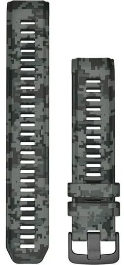 Ремінець Garmin Instinct 2 Camo Replacement Band, Graphite Camo Band (010-13105-04) фото1