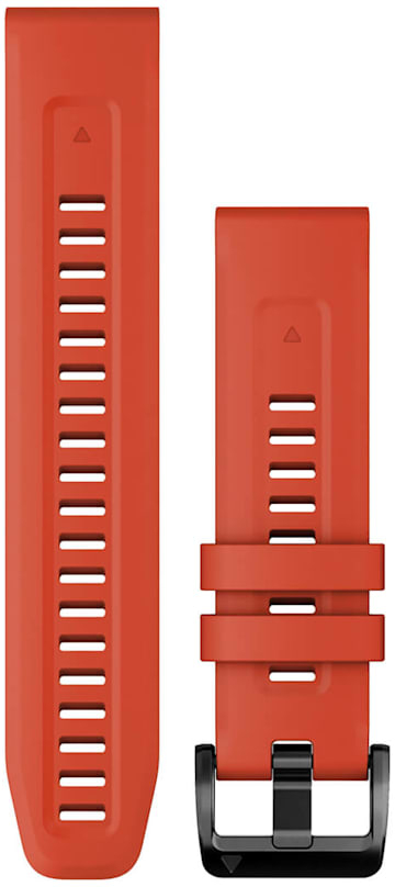 Ремешок Garmin Fenix 7, 22mm QuickFit Flame Red Silicone Band Band (010-13111-04) фото 1
