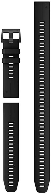 Ремешок Garmin Descent, 22mm, 3-pc, Silicone Dive Band, Black Band (010-13113-02) фото 1