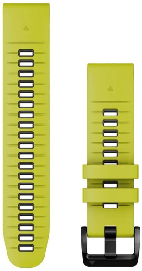 Ремешок Garmin EpixPRO (g2),22mm QuickFit Lime/Grpht Silicon Bnd(010-13280-03) фото1