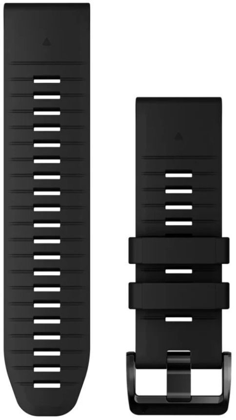 Ремешок Garmin EpixPRO (g2), 26mm QuickFit Black Silicone Band (010-13281-00) фото1