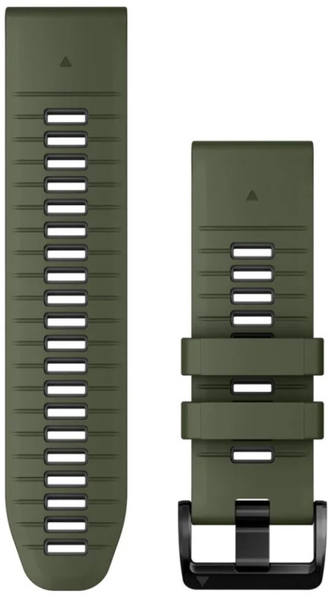 Ремешок Garmin EpixPRO (g2),26mm QuickFit Moss/Grapht Silicon Bnd (010-13281-07) фото1