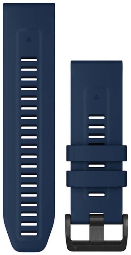 Ремешок Garmin quatix 7X, 26mm QuickFit Captain Blue Silicone Band (010-13117-31) фото1