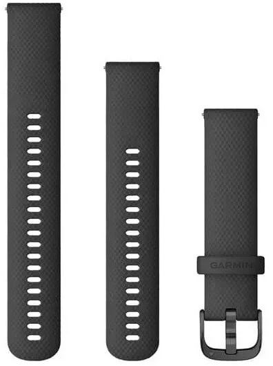 Ремешок Garmin Venu, 20mm Band, Black/Slate Bands (010-12932-11) фото1