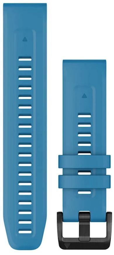 Ремешок Garmin quatix 7, 22mm QuickFit Cirrus Blue Silicone (010-13111-30) фото1