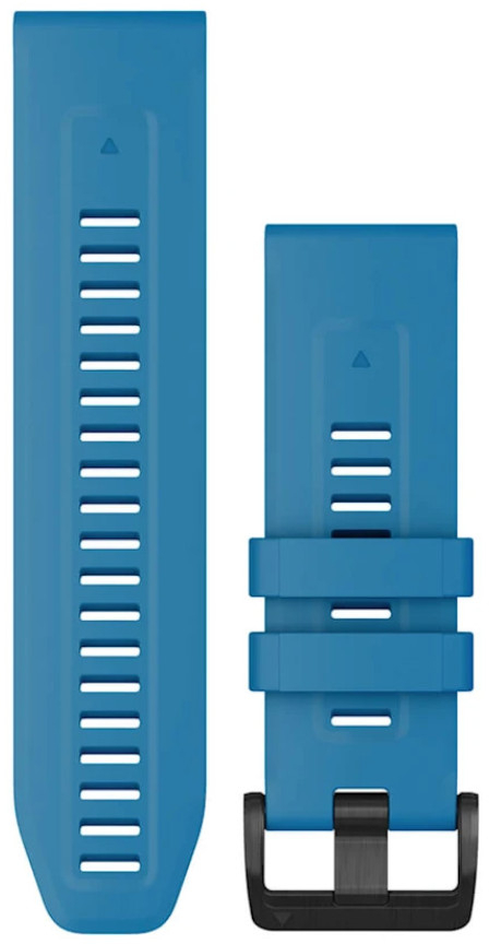 Ремешок Garmin quatix 7X, 26mm QuickFit Cirrus Blue Silicone Band (010-13117-30) фото1