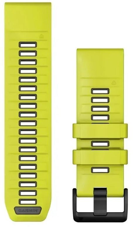 Ремінець Garmin Fenix 8, 26mm, QF AmpYellow/Grph Silicone Band (010-13393-08) фото1