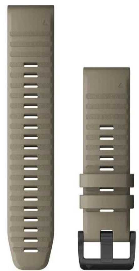 Ремешок Garmin Fenix 6 22mm QuickFit Dark Sandstone Silicone Band (010-12863-02) фото1
