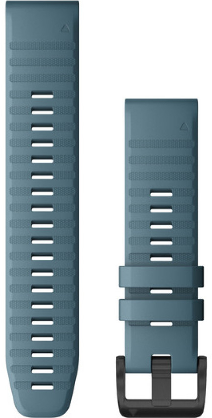 Ремешок Garmin Fenix 6 22mm QuickFit Lakeside Blue Silicone Band (010-12863-03) фото 1