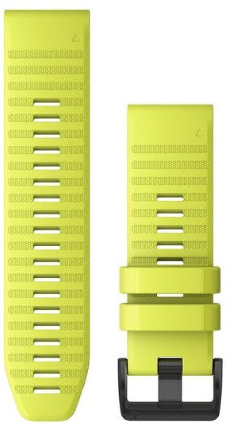 Ремешок Garmin Fenix 6X 26mm QuickFit Amp Yellow Silicone Band (010-12864-04) фото1