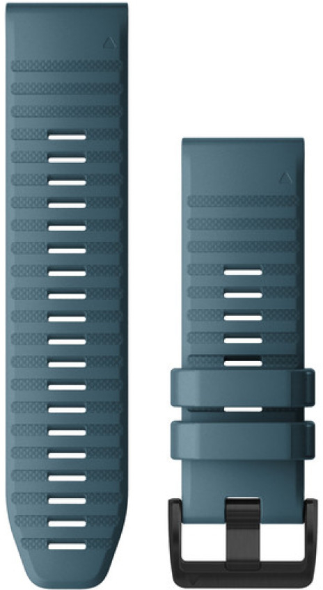 Ремешок Garmin Fenix 6X 26mm QuickFit Lakeside Blue Silicone Band (010-12864-03) фото1