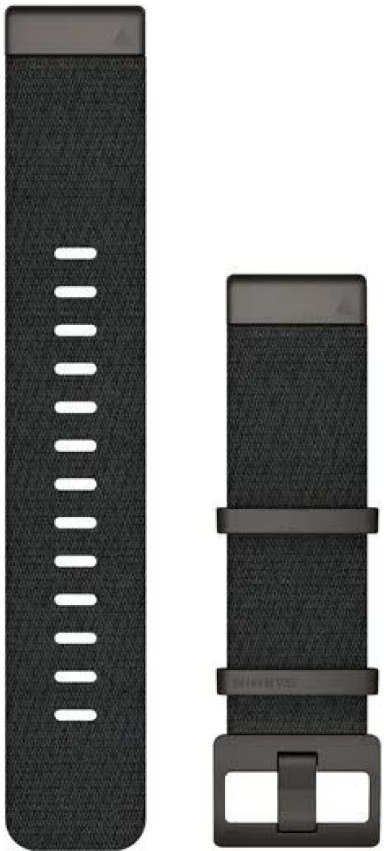 Ремешок Garmin MARQ, QuickFit 22m, Jacquard-weave Nylon Strap, Heathered Black (010-12738-03) фото1