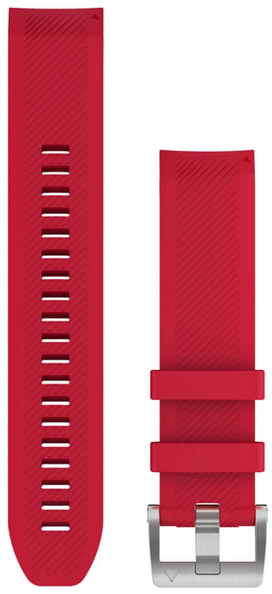 Ремешок Garmin MARQ, QuickFit 22m, Plasma Red, Silicone Strap (010-12738-17) фото 1