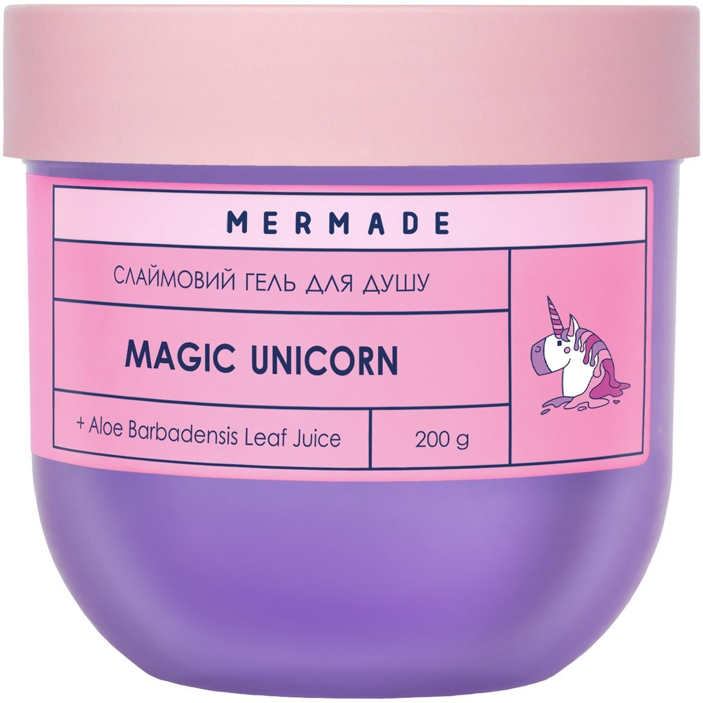 Слайм-гель для душа Mermade Magic Unicorn 200 г фото 1