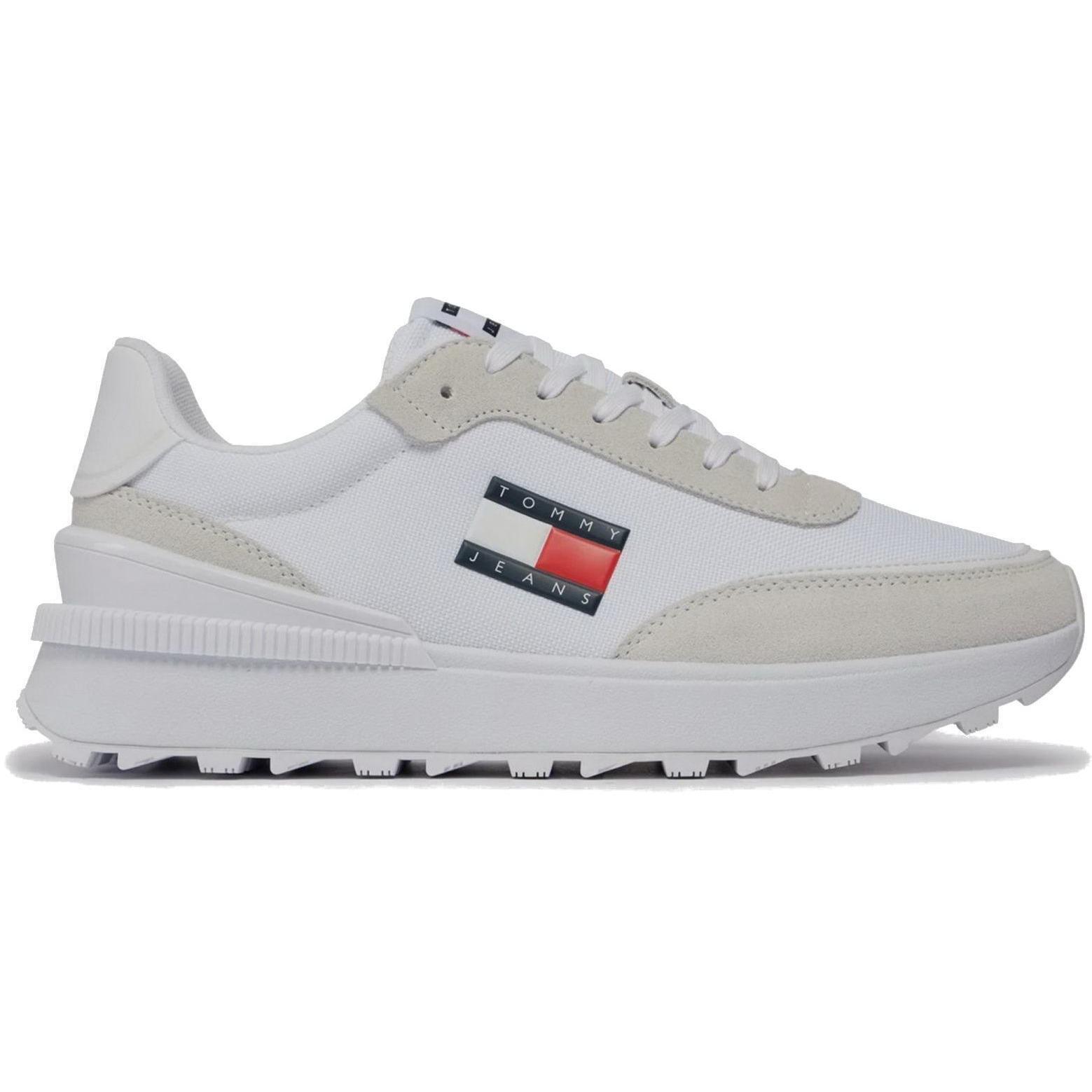 Кроссовки мужские Tommy Jeans Tjm Technical Runner EM0EM01265-YBR 44 белые фото 1