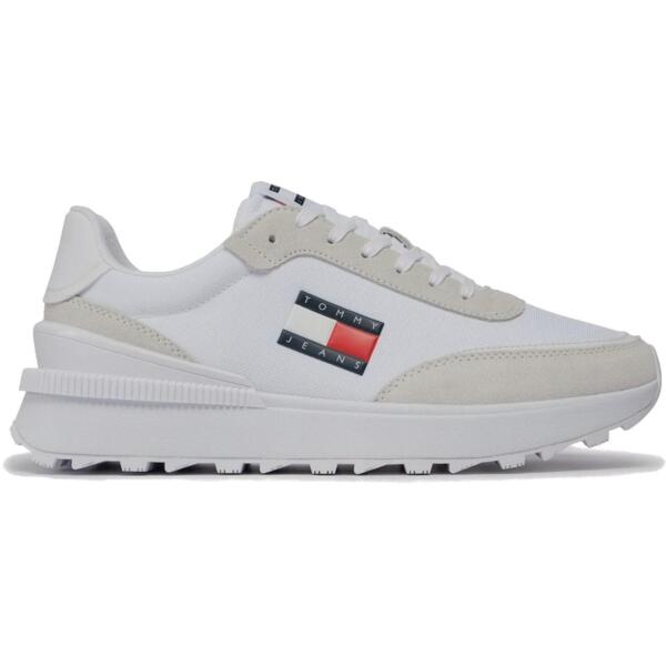 Кроссовки мужские Tommy Jeans Tjm Technical Runner EM0EM01265-YBR 44 белые фото 