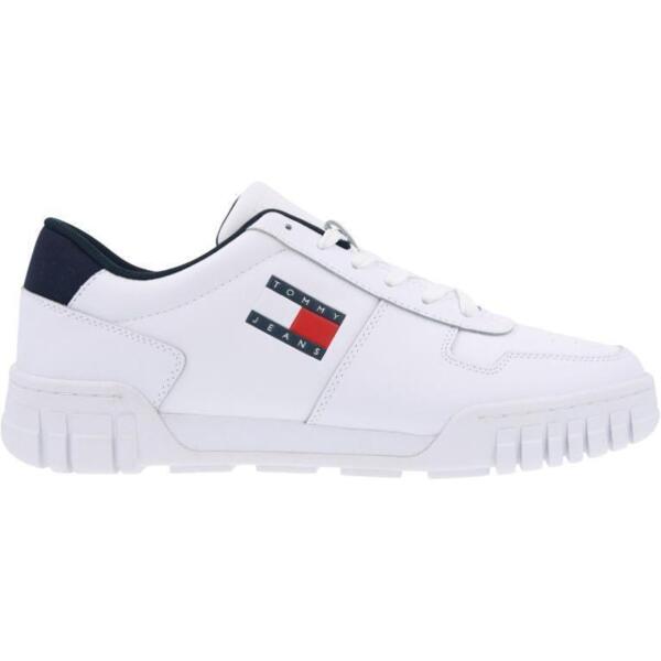 Кеды мужские Tommy Jeans Tjm Cupsole Ess EM0EM01396-YBS 45 белые фото