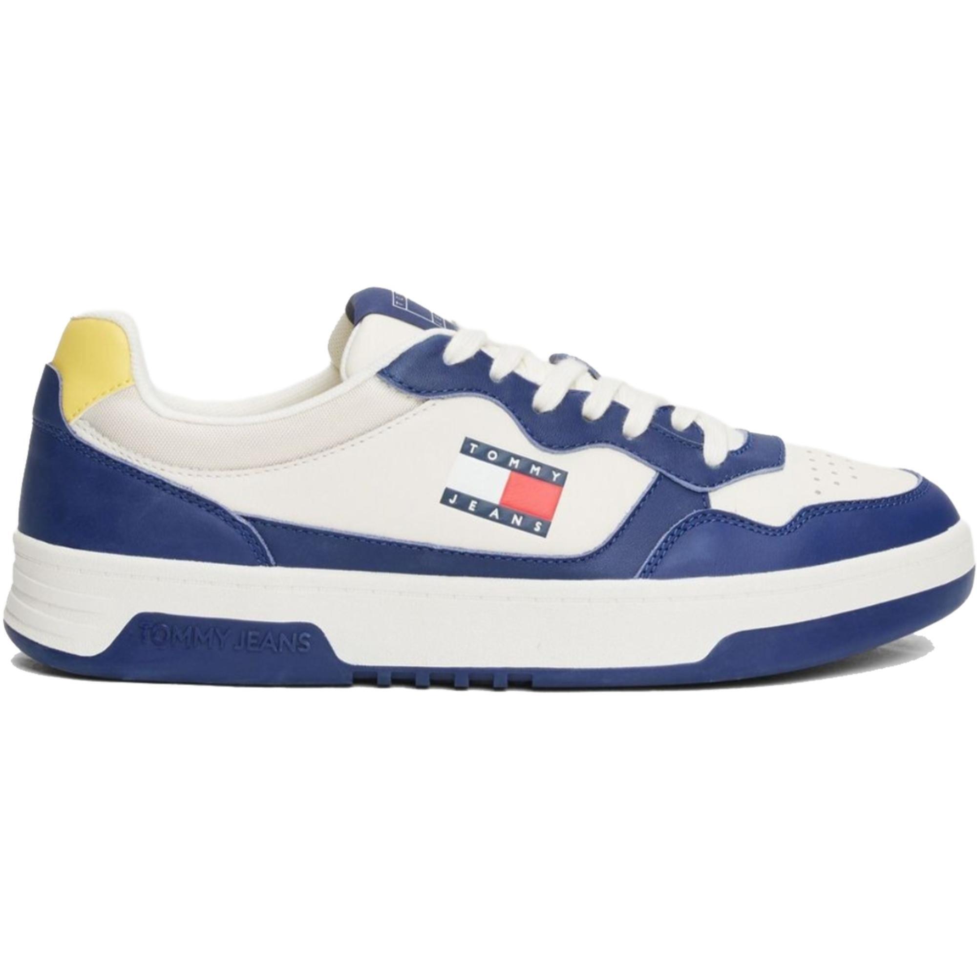 Кроссовки мужские Tommy Jeans Tjm Cupsole Leather Ess EM0EM01443-C67 42 синие фото 1