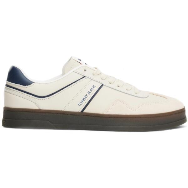 Кроссовки мужские Tommy Jeans The Greenwich Leather EM0EM01571-ACG 42 серые фото 