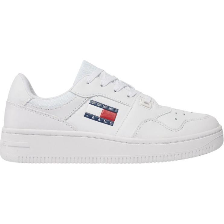 Кеды женские Tommy Jeans Tjw Retro Basket Ess EN0EN02505-YBS 39 белые фото 1