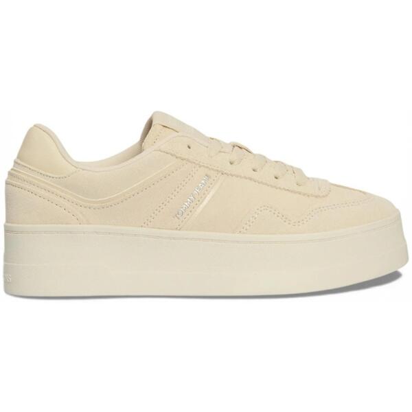 Кроссовки женские Tommy Jeans The Greenwich Flatform Elevated EN0EN02676-XJM 38 бежевые фото 