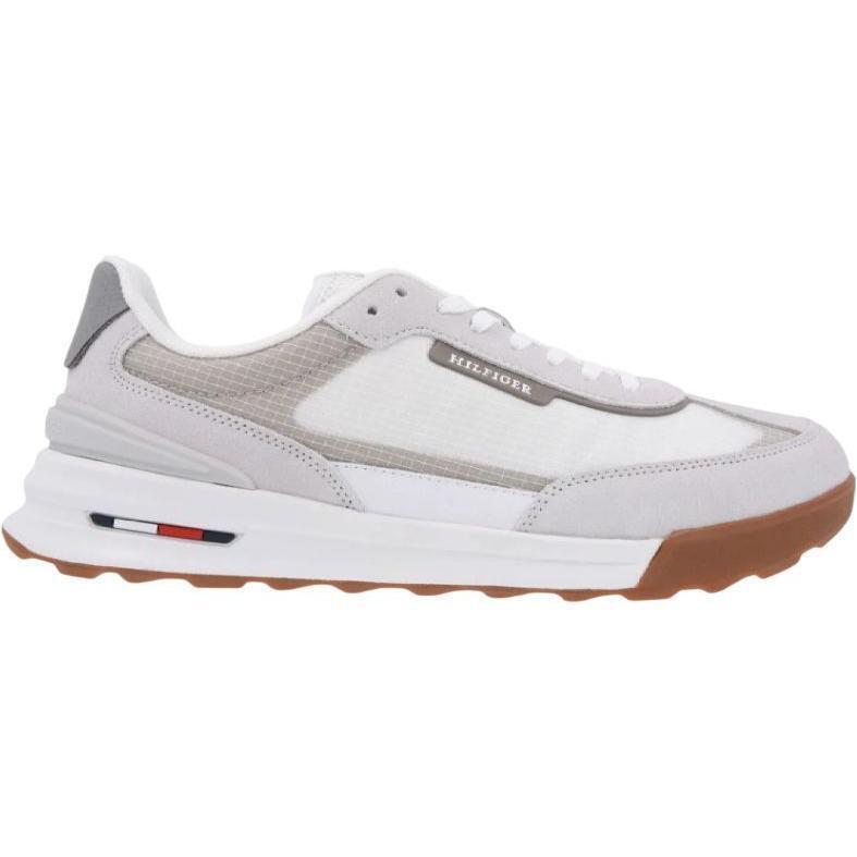 Кроссовки мужские Tommy Hilfiger Retro Runner Seasonal FM0FM05328-YBS 41 белые фото 1