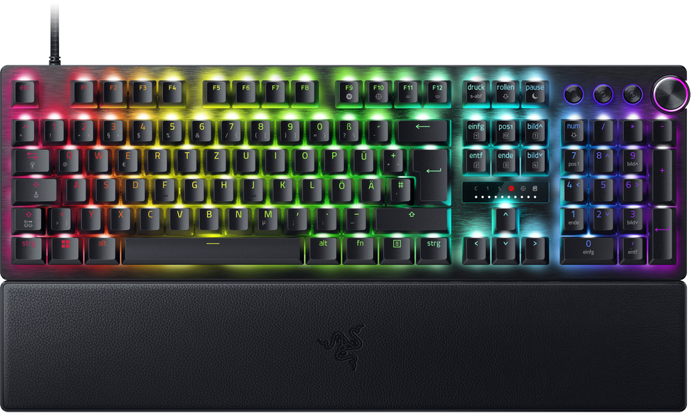Ігрова клавіатура Razer Huntsman V3 Pro RGB Black (RZ03-05530100-R3M1)фото1