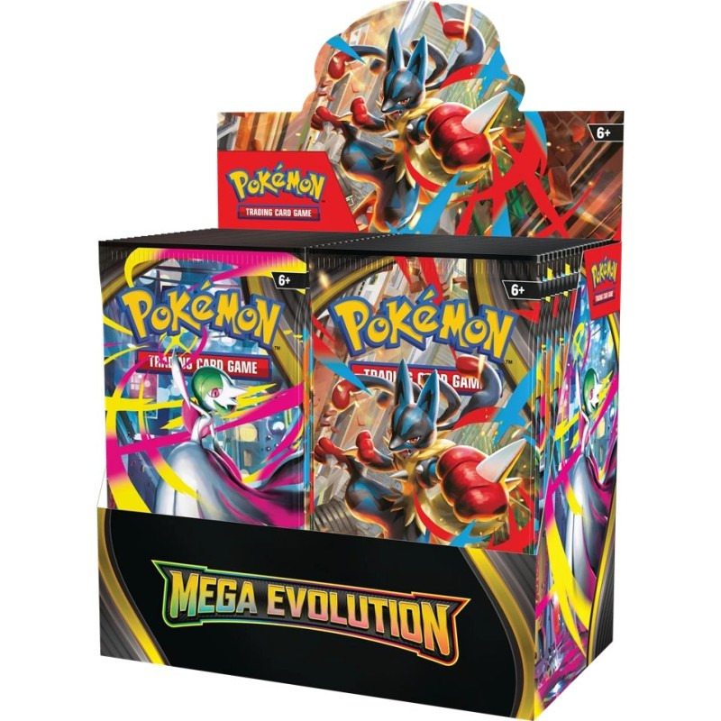 Коллекционная карточная игра Pokemon TCG: Mega Evolution - Booster Box фото 1