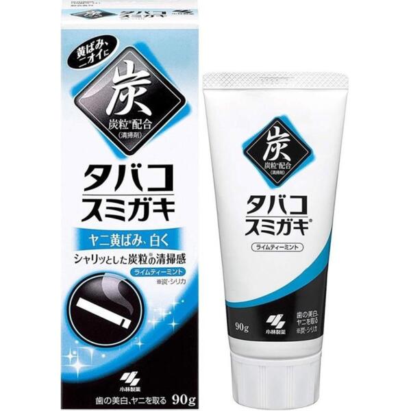 Отбеливающая зубная паста для курильщиков Kobayashi Sumigaki Tobacco 90 г
